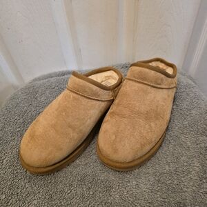 UGG Light Brown Suede Loafers
